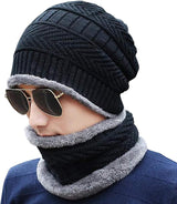 Wool Cap With Neck Warmer