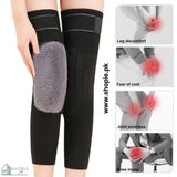 1 Pair(2 pcs) Thermal Knee Warmers | Winter Warm Knee Protector for Men & Womens